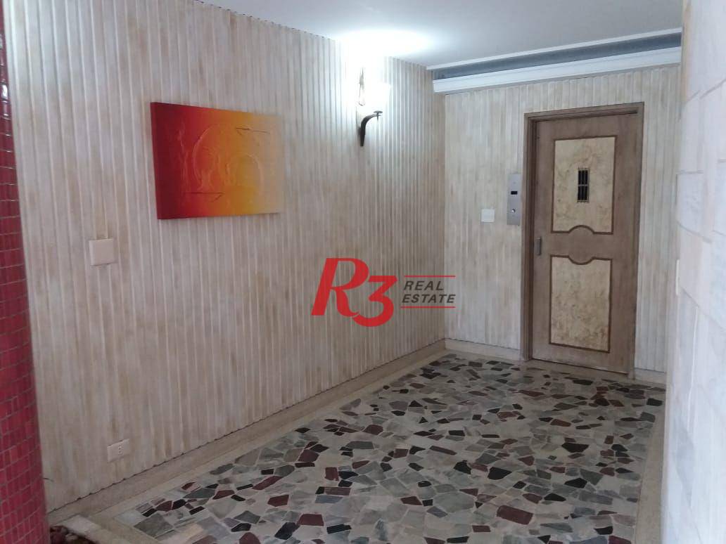 Apartamento com 3 dormitórios para alugar, 160 m² por R$ 4.600,00/mês - José Menino - Santos/SP