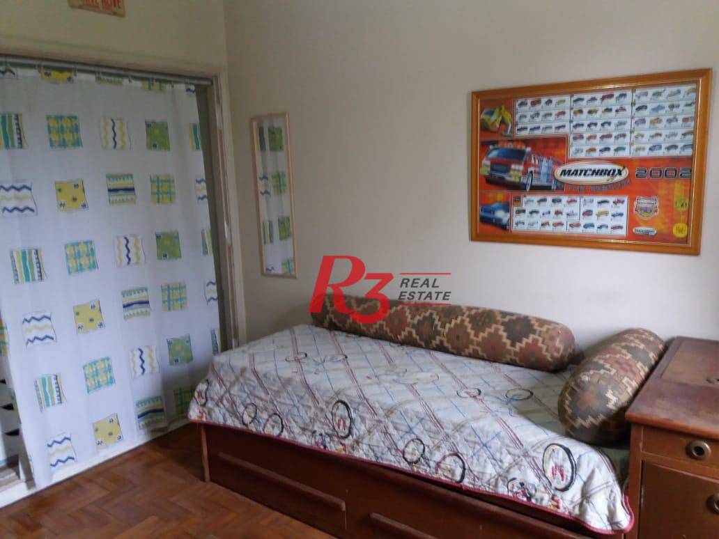 Apartamento com 3 dormitórios para alugar, 160 m² por R$ 4.600,00/mês - José Menino - Santos/SP