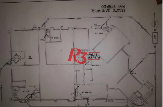 Terreno à venda, 11000 m² por R$ 35.000.000,00 - Chico de Paula - Santos/SP