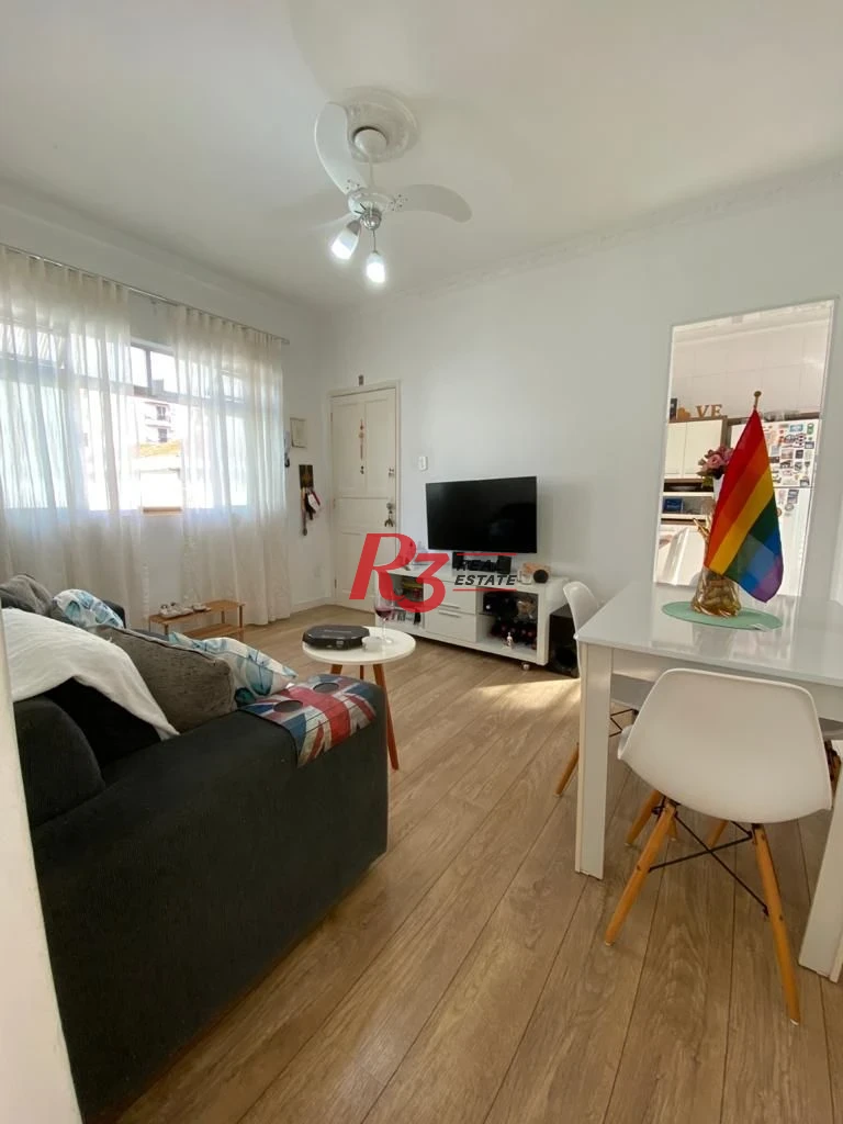Apartamento com 2 dormitórios à venda, 58 m² - Boqueirão - Santos/SP