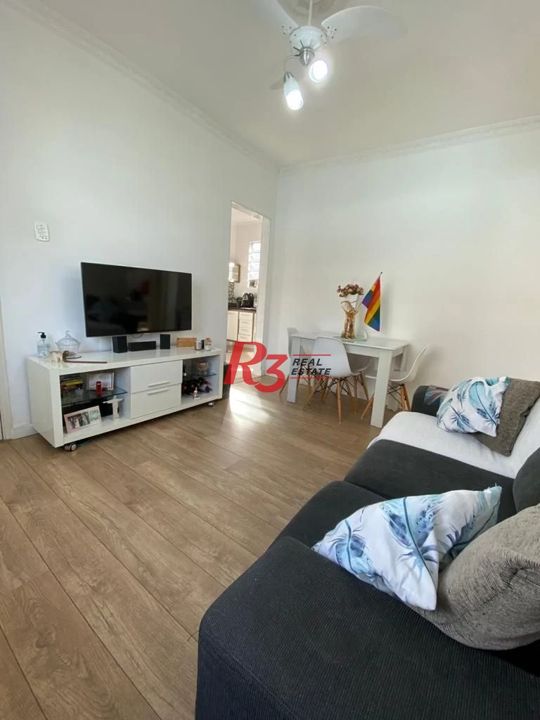 Apartamento com 2 dormitórios à venda, 58 m² - Boqueirão - Santos/SP