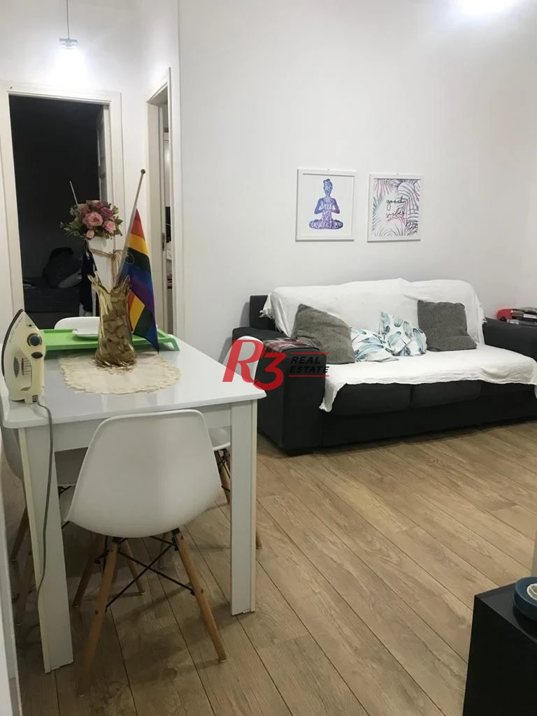 Apartamento com 2 dormitórios à venda, 58 m² - Boqueirão - Santos/SP