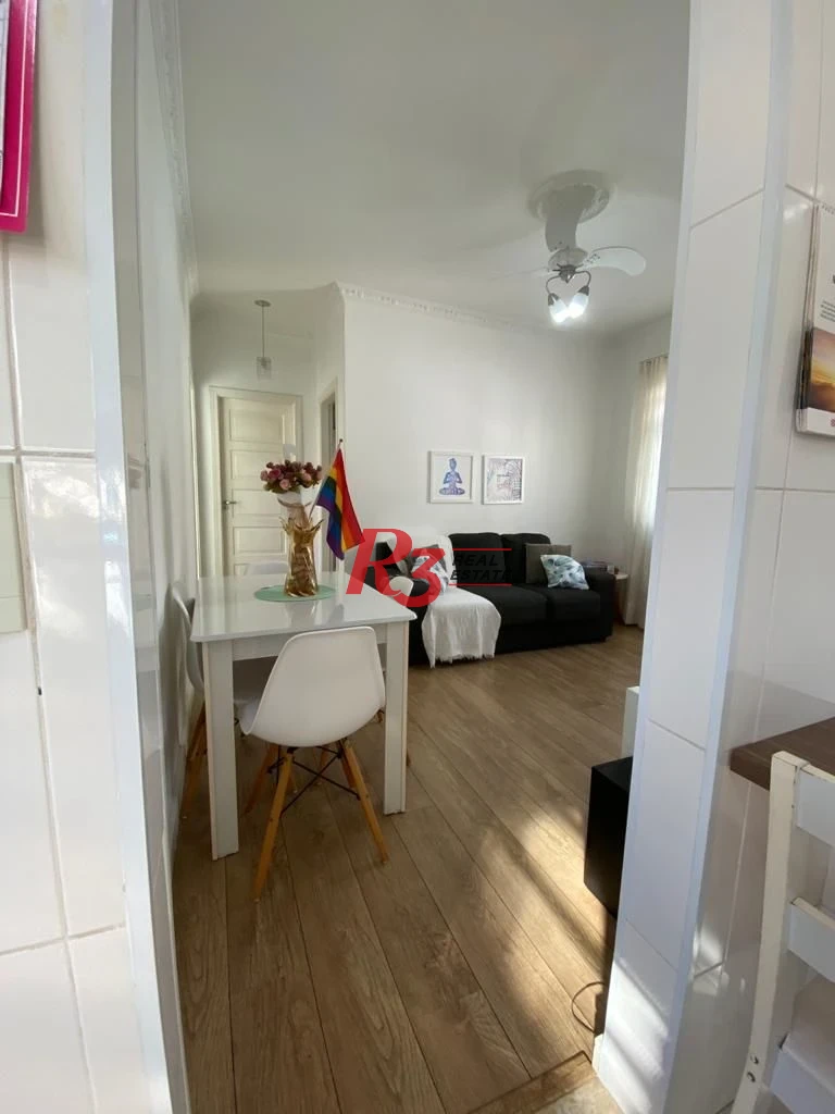 Apartamento com 2 dormitórios à venda, 58 m² - Boqueirão - Santos/SP