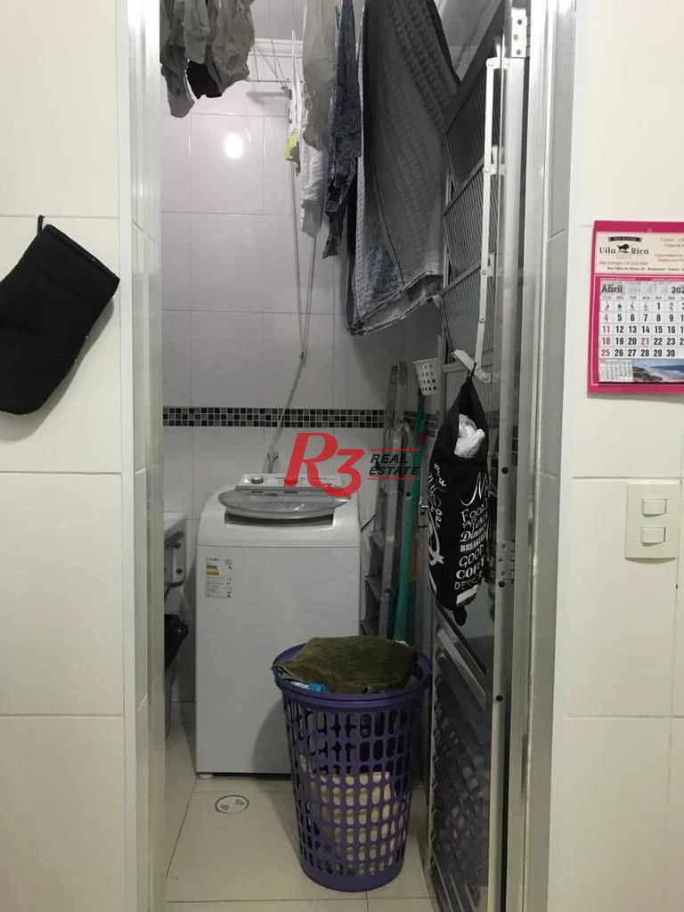 Apartamento com 2 dormitórios à venda, 58 m² - Boqueirão - Santos/SP