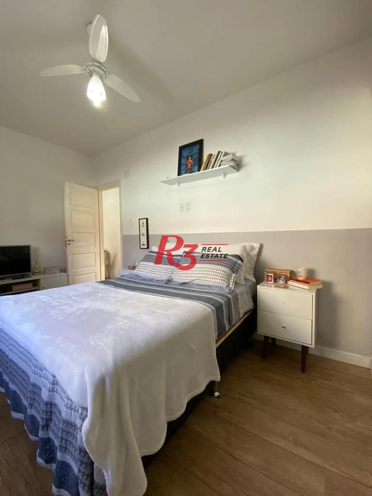 Apartamento com 2 dormitórios à venda, 58 m² - Boqueirão - Santos/SP