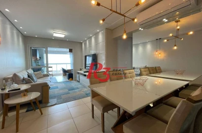 Apartamento com 2 dormitórios à venda, 86 m² por R$ 905.000 no Boqueirão - Praia Grande/SP