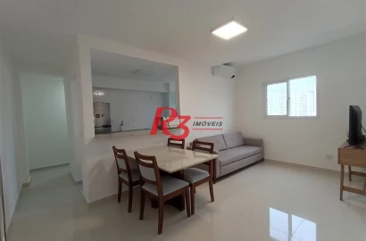 Apartamento com 2 dormitórios à venda, 69 m² por R$ 930.000,00 - Boqueirão - Santos/SP