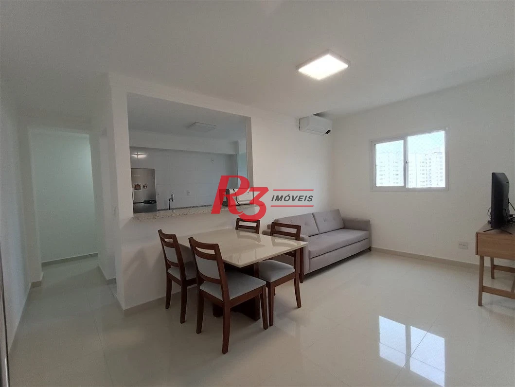 Apartamento com 2 dormitórios à venda, 69 m² por R$ 930.000,00 - Boqueirão - Santos/SP