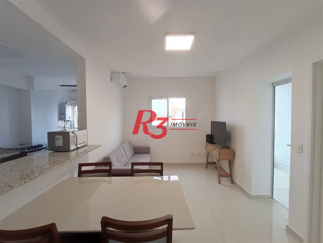 Apartamento com 2 dormitórios à venda, 69 m² por R$ 930.000,00 - Boqueirão - Santos/SP