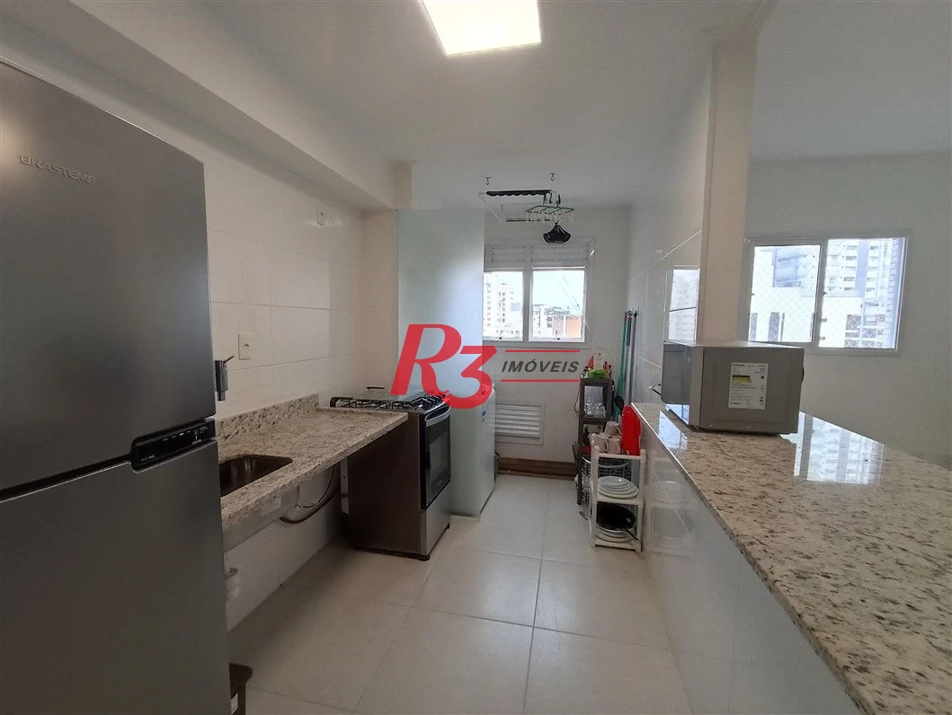 Apartamento com 2 dormitórios à venda, 69 m² por R$ 930.000,00 - Boqueirão - Santos/SP