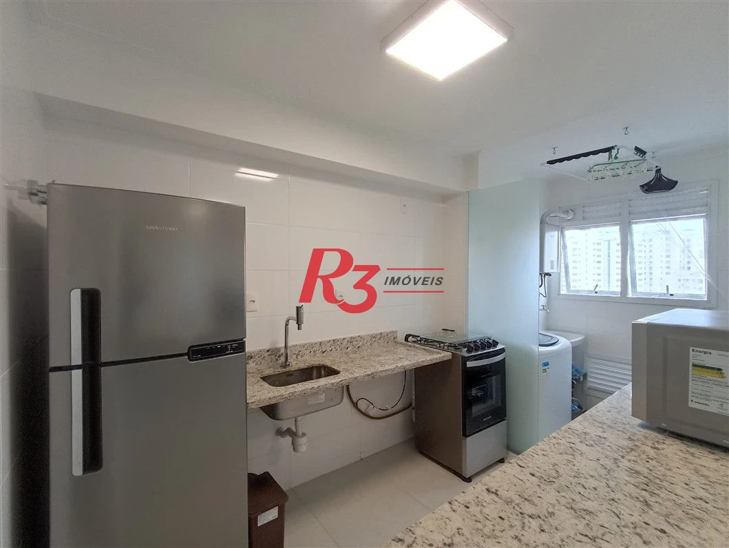 Apartamento com 2 dormitórios à venda, 69 m² por R$ 930.000,00 - Boqueirão - Santos/SP