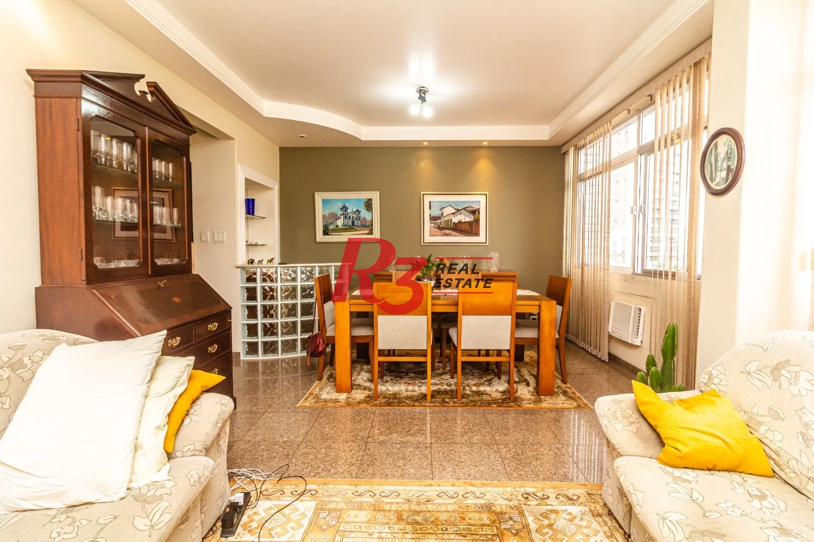 Apartamento com 3 dormitórios à venda, 115 m² - José Menino - Santos/SP