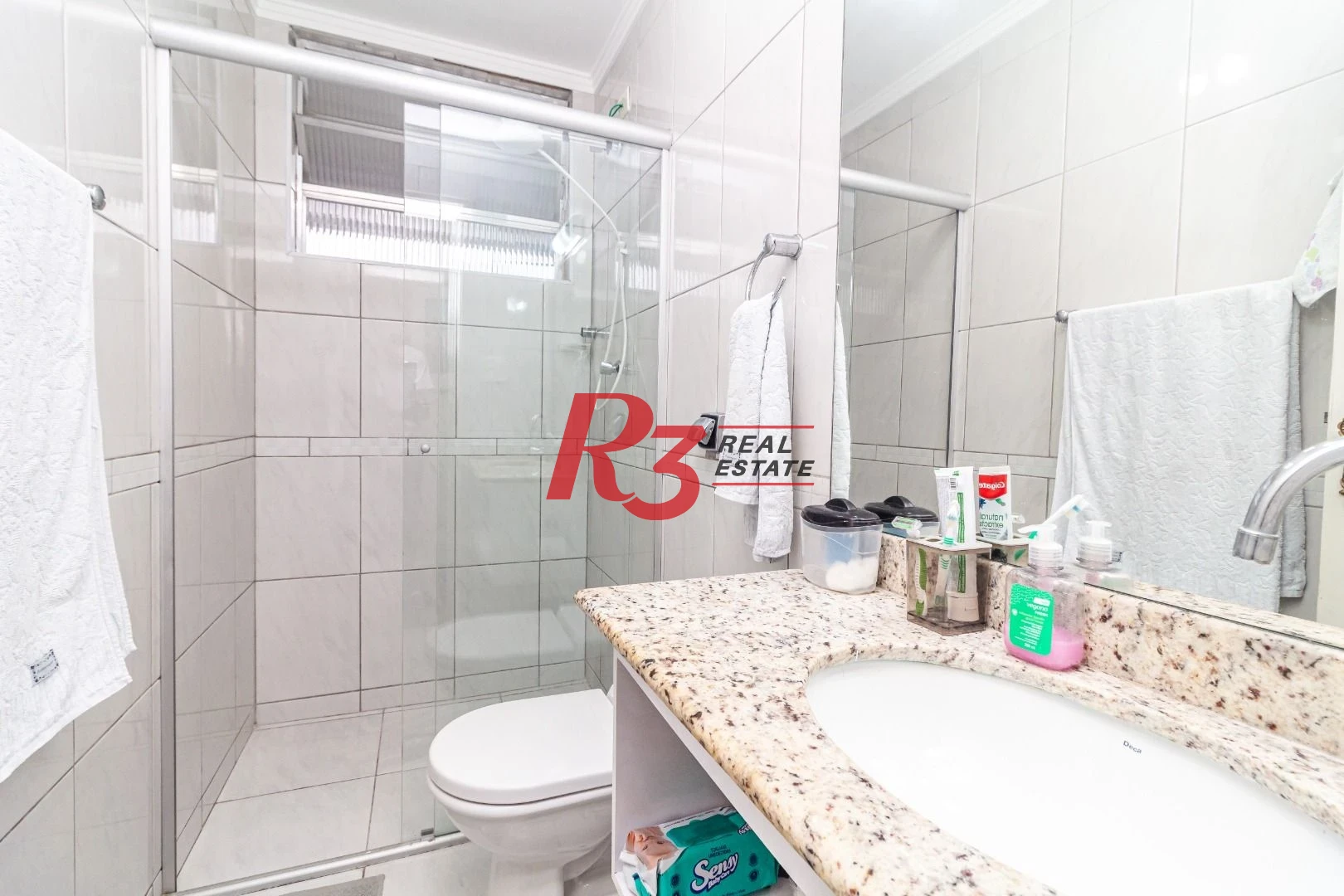 Apartamento com 3 dormitórios à venda, 115 m² - José Menino - Santos/SP