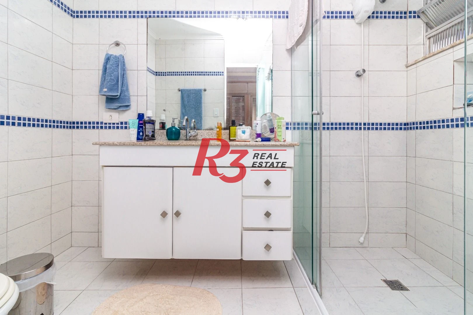 Apartamento com 3 dormitórios à venda, 115 m² - José Menino - Santos/SP