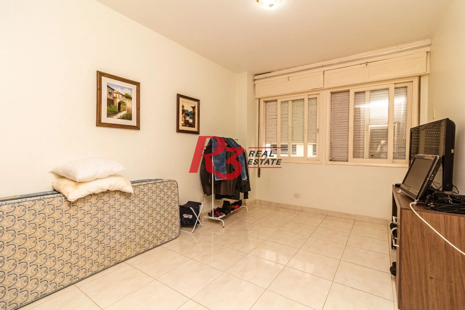 Apartamento com 3 dormitórios à venda, 115 m² - José Menino - Santos/SP