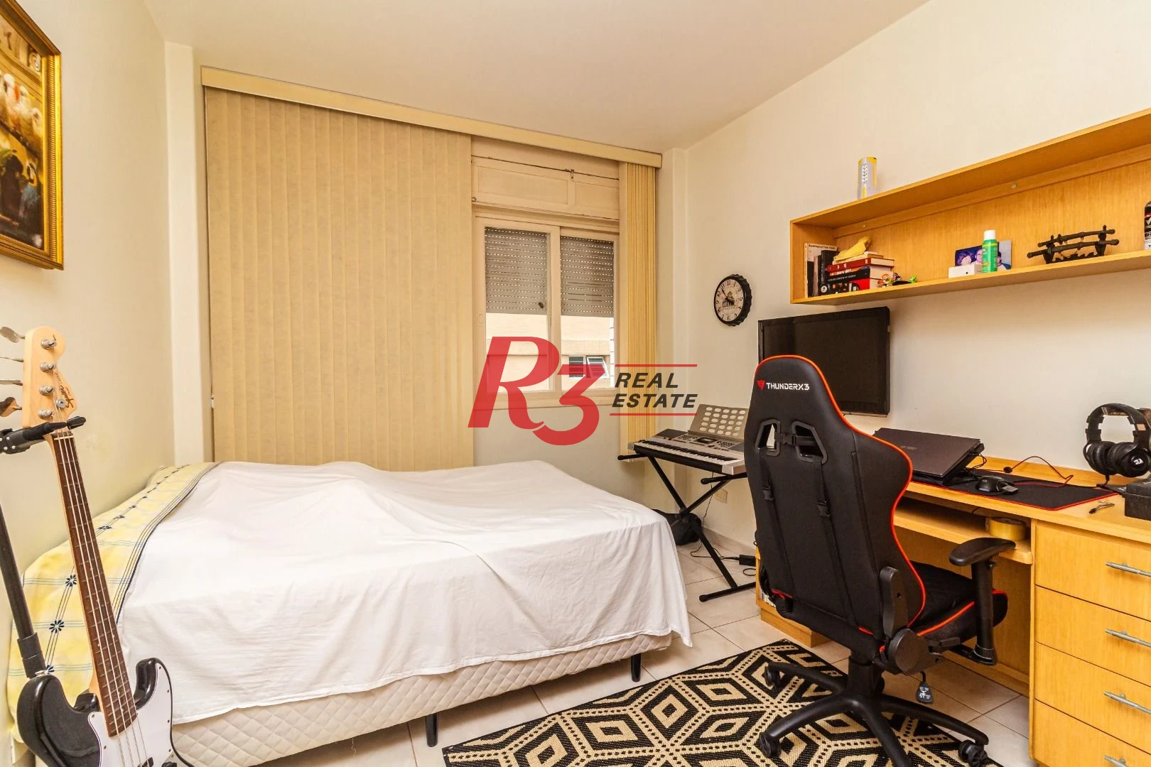 Apartamento com 3 dormitórios à venda, 115 m² - José Menino - Santos/SP