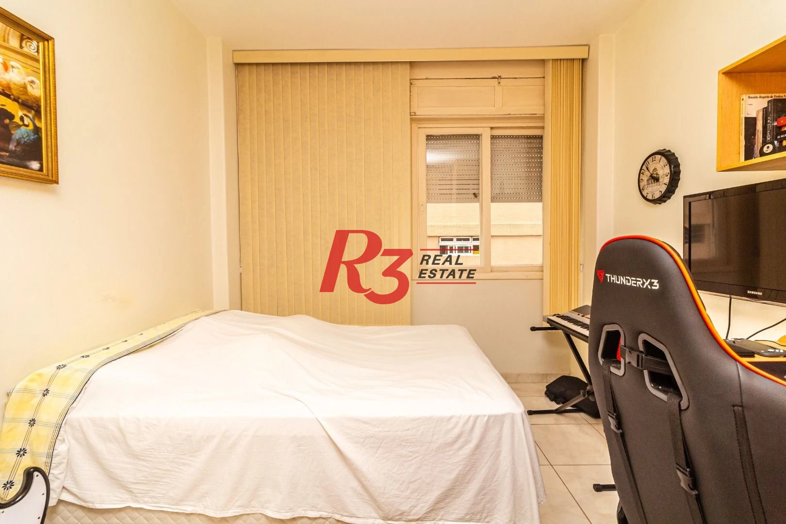 Apartamento com 3 dormitórios à venda, 115 m² - José Menino - Santos/SP