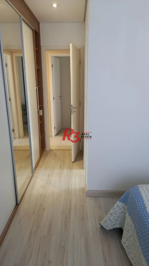 Apartamento com 3 dormitórios para alugar, 101 m² por R$ 8.100,00/mês - José Menino - Santos/SP