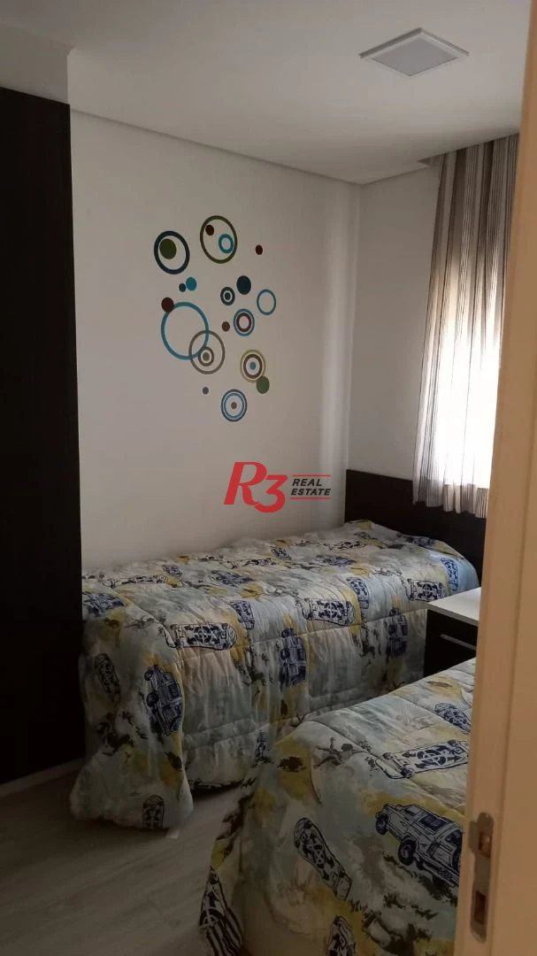 Apartamento com 3 dormitórios para alugar, 101 m² por R$ 8.100,00/mês - José Menino - Santos/SP