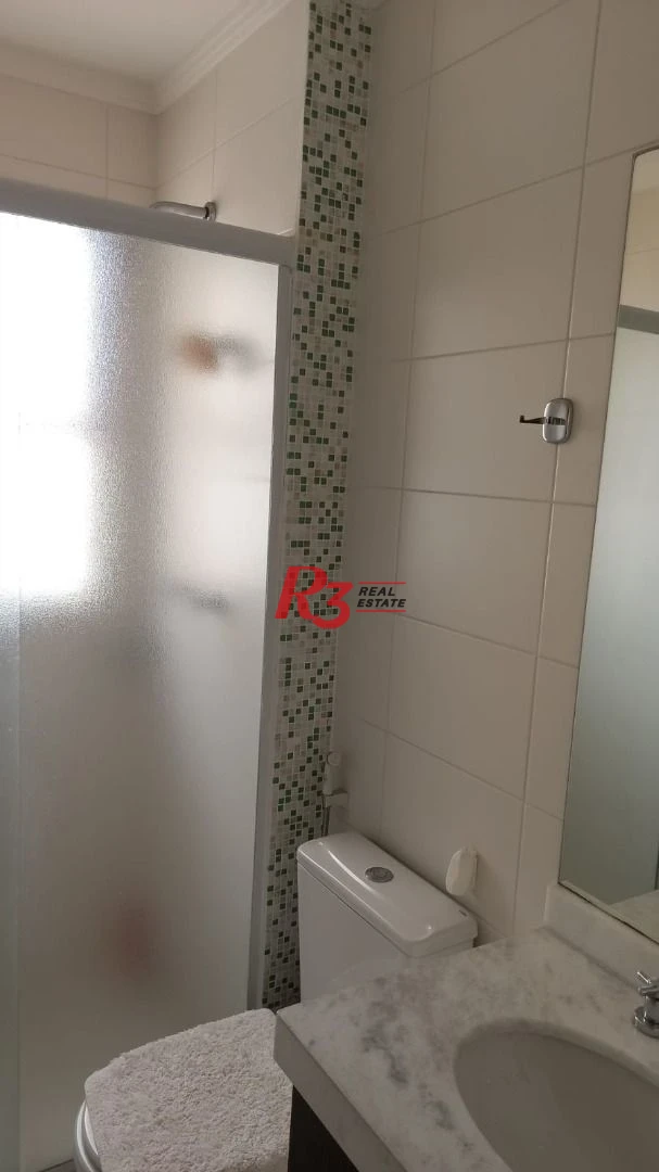 Apartamento com 3 dormitórios para alugar, 101 m² por R$ 8.100,00/mês - José Menino - Santos/SP