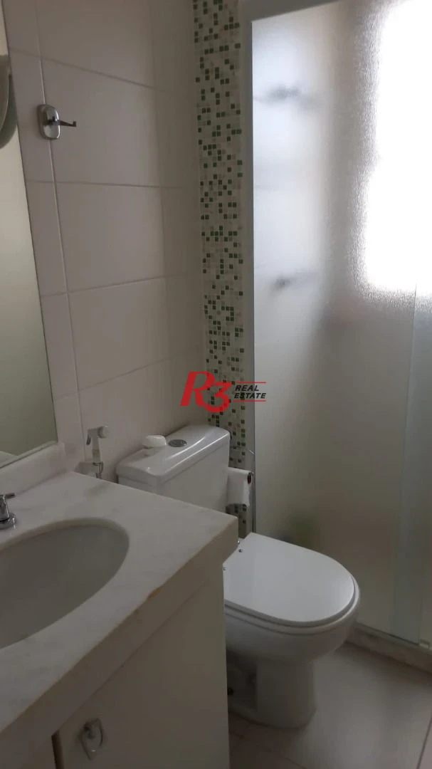 Apartamento com 3 dormitórios para alugar, 101 m² por R$ 8.100,00/mês - José Menino - Santos/SP