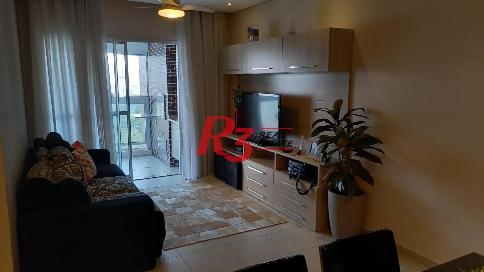 Apartamento com 3 dormitórios para alugar, 101 m² por R$ 8.100,00/mês - José Menino - Santos/SP