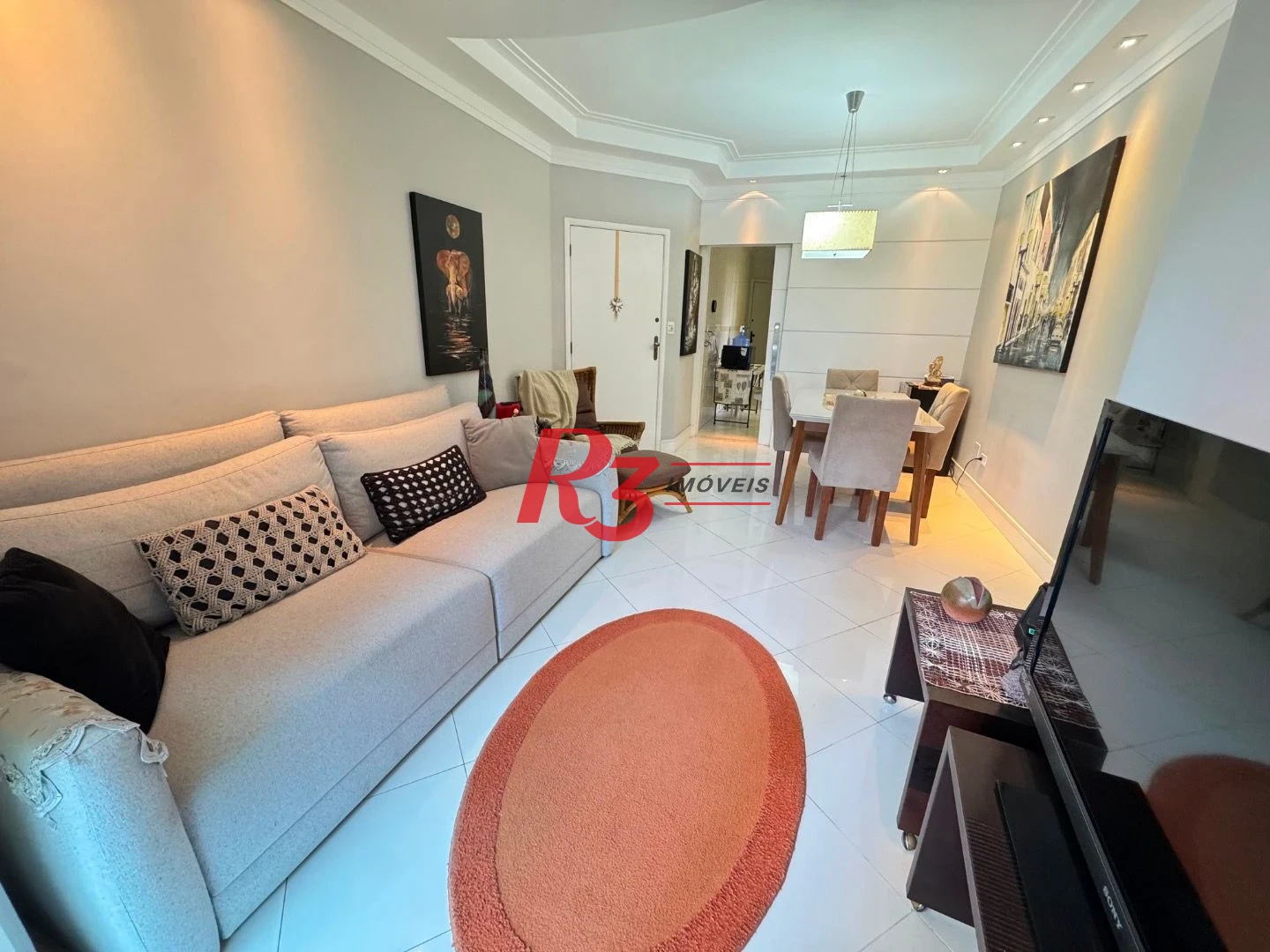 Apartamento com 2 dormitórios à venda, 87 m² por R$ 920.000,00 - Gonzaga - Santos/SP