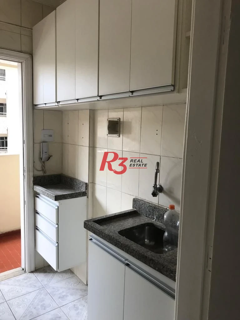 Kitnet com 1 dormitório para alugar, 28 m² por R$ 2.500,00/mês - Ponta da Praia - Santos/SP
