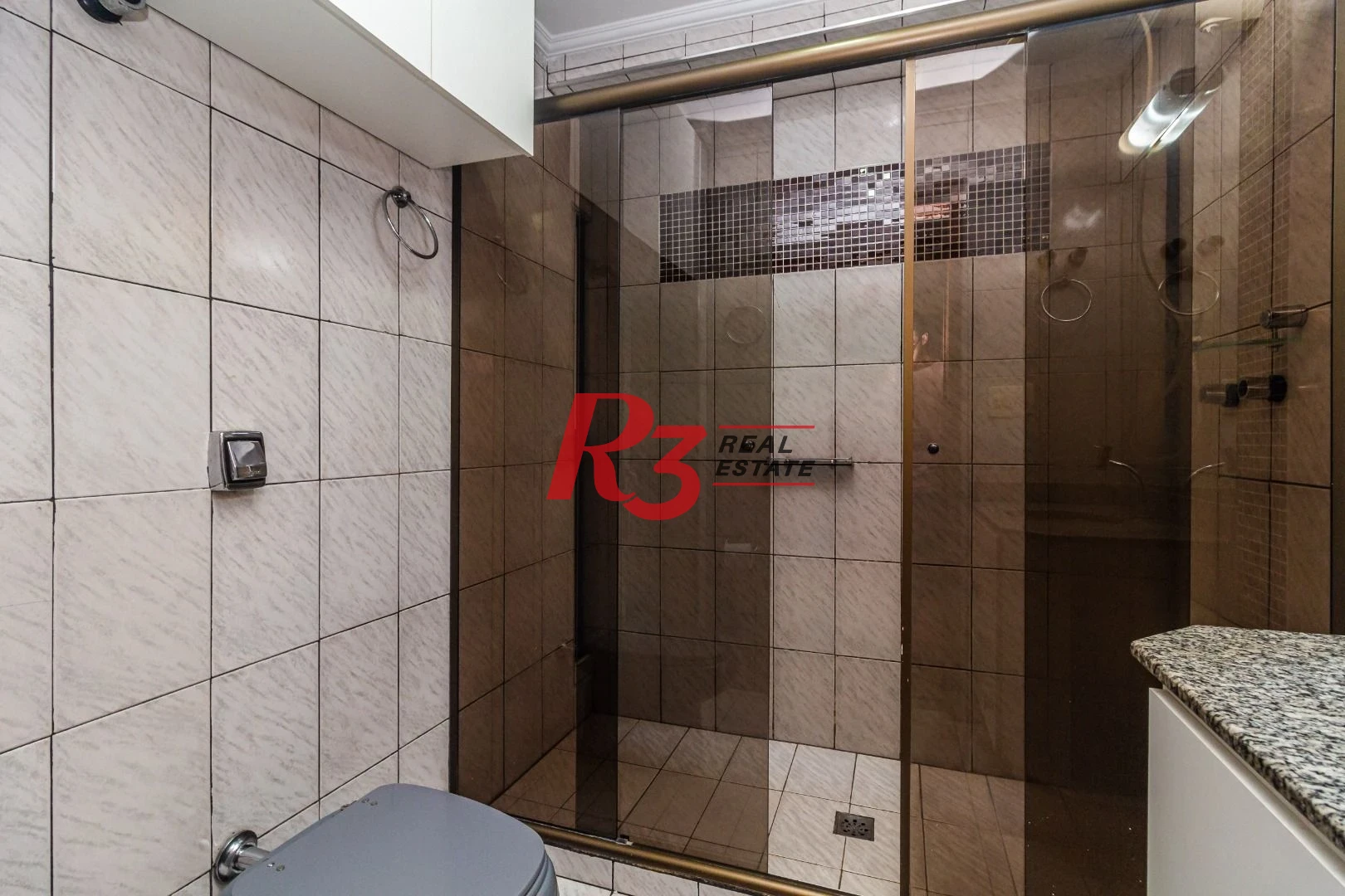 Apartamento com 3 dormitórios à venda, 127 m² - Boqueirão - Santos/SP