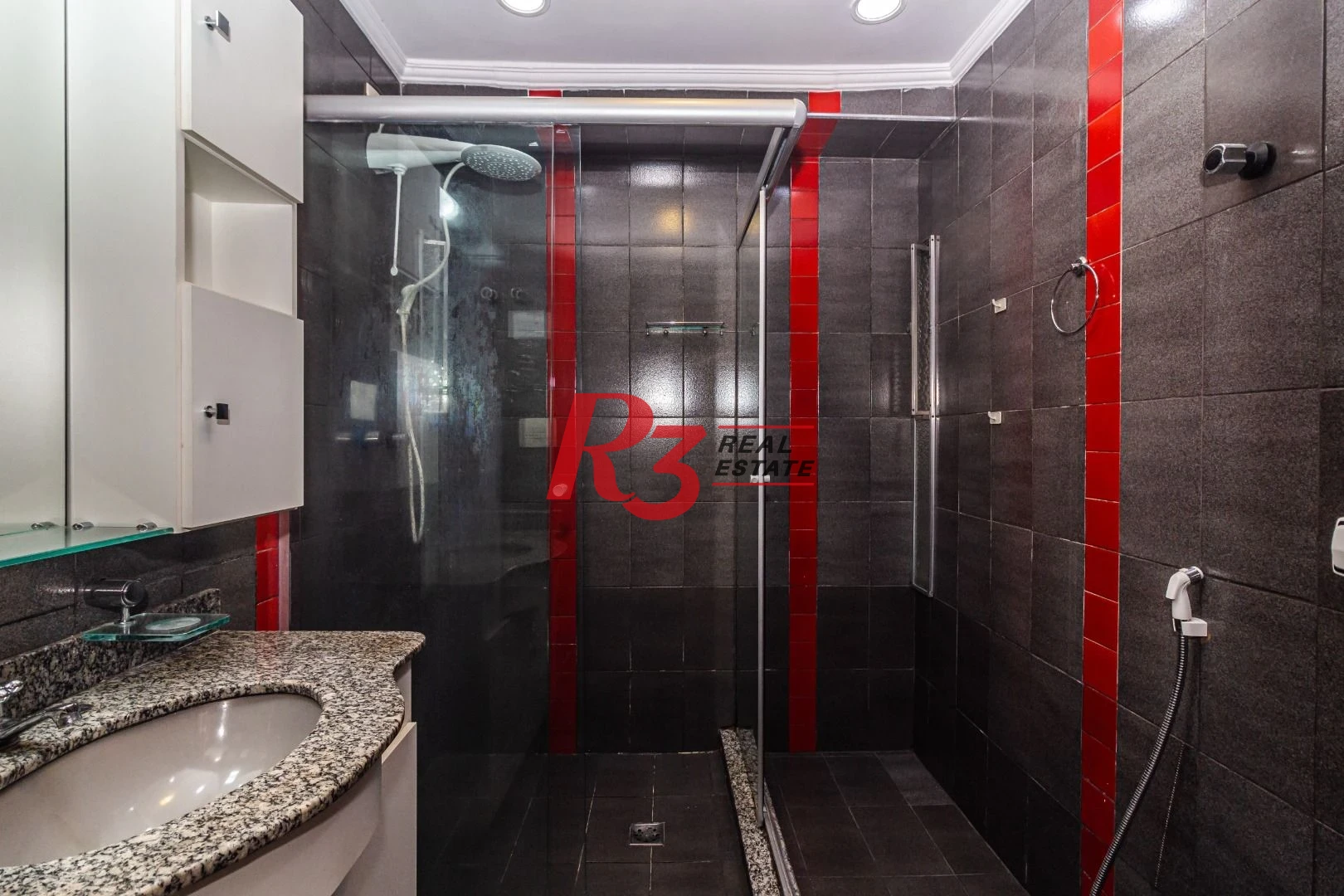 Apartamento com 3 dormitórios à venda, 127 m² - Boqueirão - Santos/SP