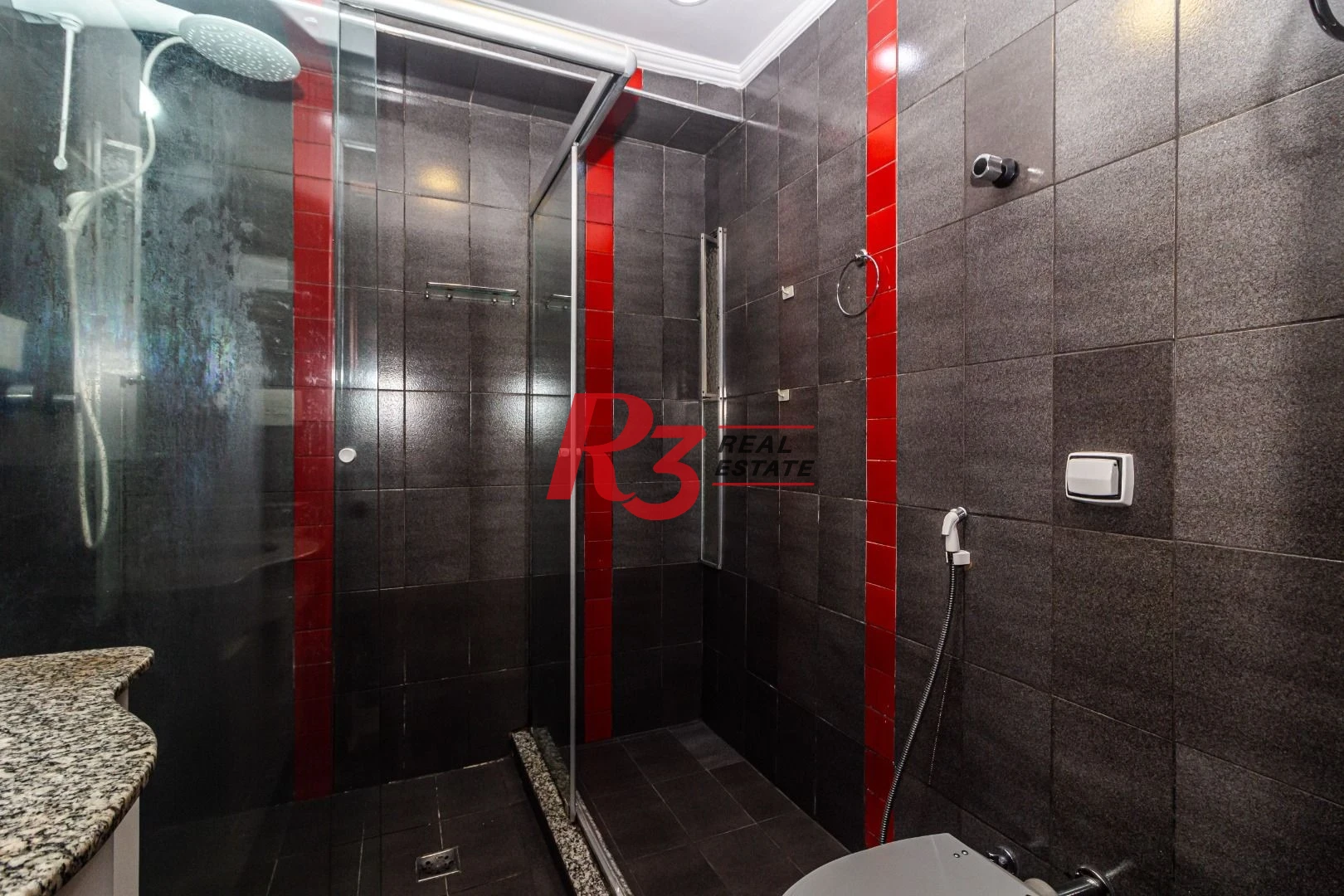 Apartamento com 3 dormitórios à venda, 127 m² - Boqueirão - Santos/SP