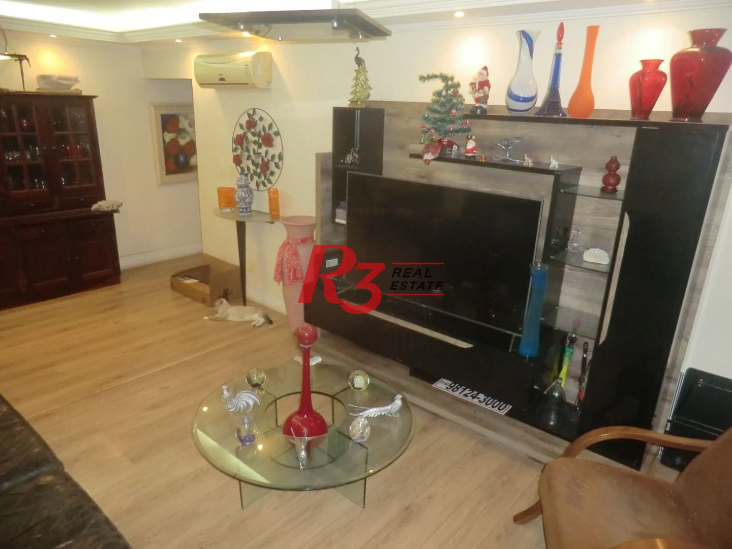 Apartamento com 3 dormitórios à venda, 128 m² - Aparecida - Santos/SP