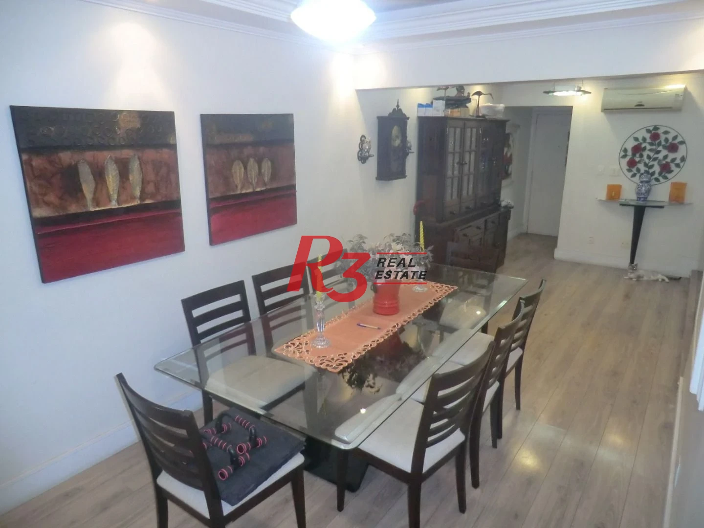 Apartamento com 3 dormitórios à venda, 128 m² - Aparecida - Santos/SP