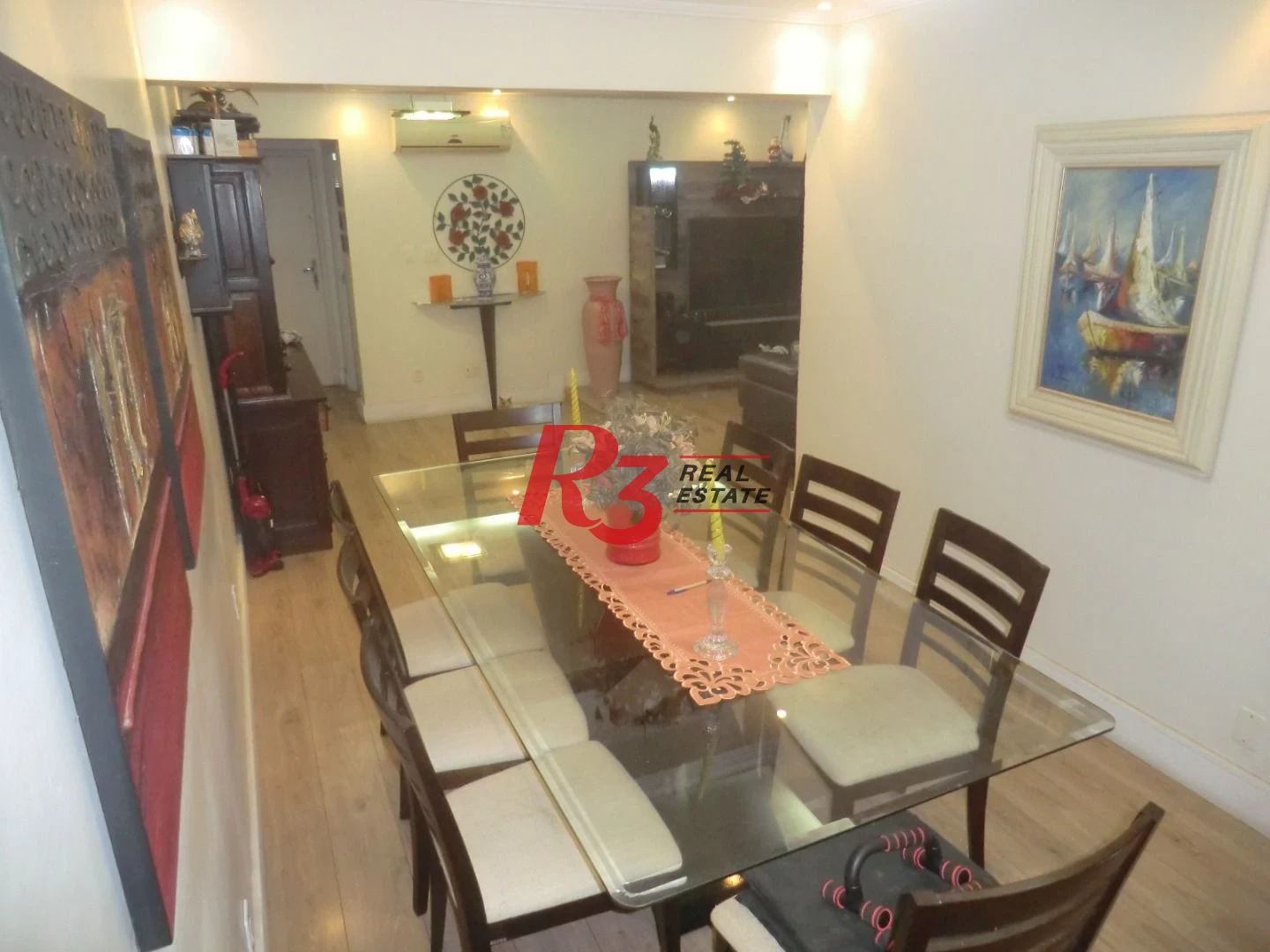 Apartamento com 3 dormitórios à venda, 128 m² - Aparecida - Santos/SP