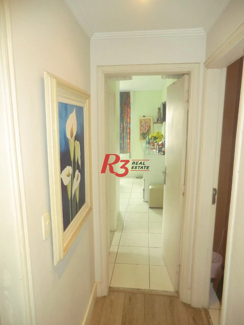 Apartamento com 3 dormitórios à venda, 128 m² - Aparecida - Santos/SP