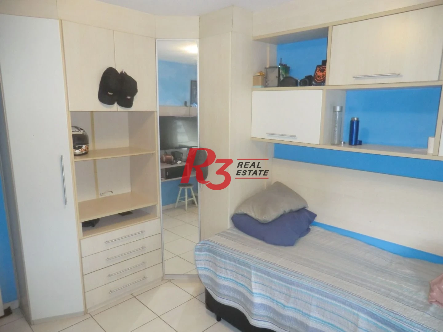 Apartamento com 3 dormitórios à venda, 128 m² - Aparecida - Santos/SP