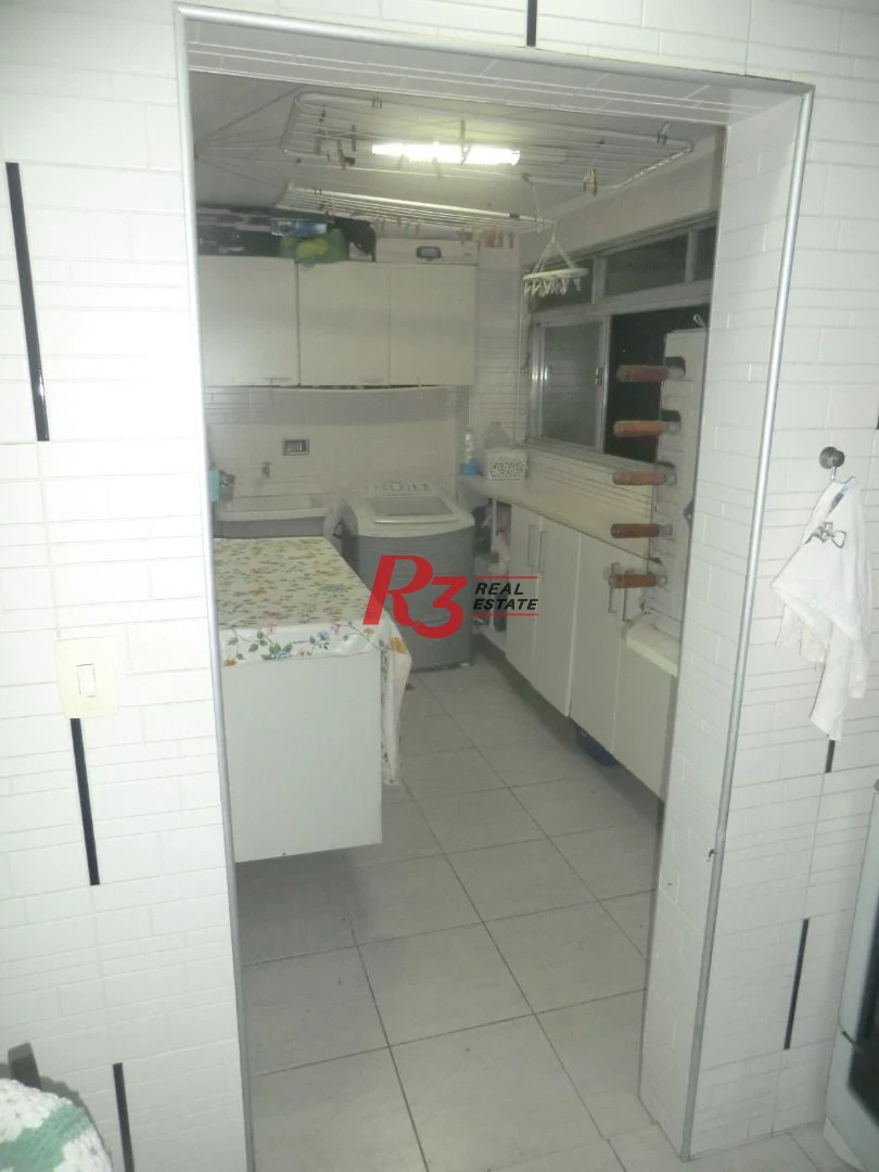 Apartamento com 3 dormitórios à venda, 128 m² - Aparecida - Santos/SP