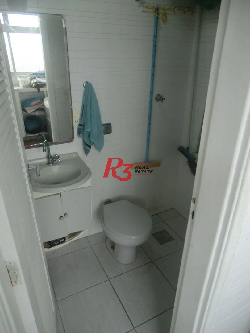 Apartamento com 3 dormitórios à venda, 128 m² - Aparecida - Santos/SP