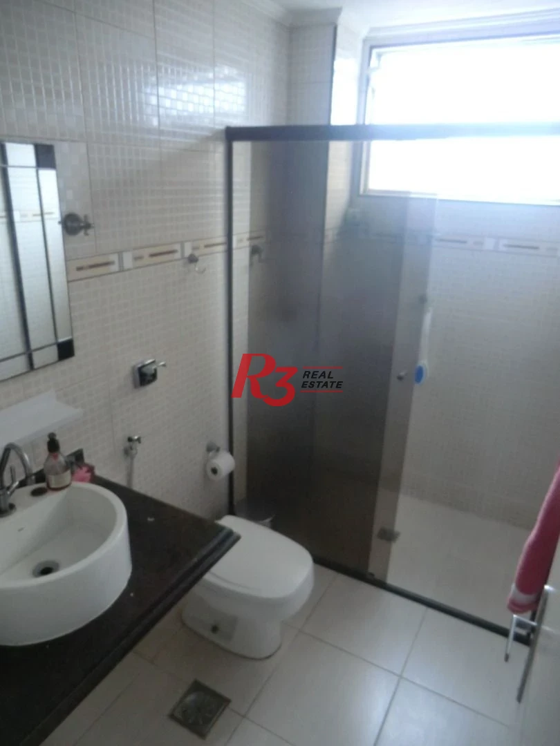 Apartamento com 3 dormitórios à venda, 128 m² - Aparecida - Santos/SP