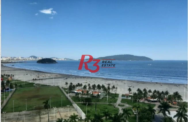 Apartamento com vista ao mar 4 dormitórios à venda, 276 m² - Itararé - São Vicente/SP