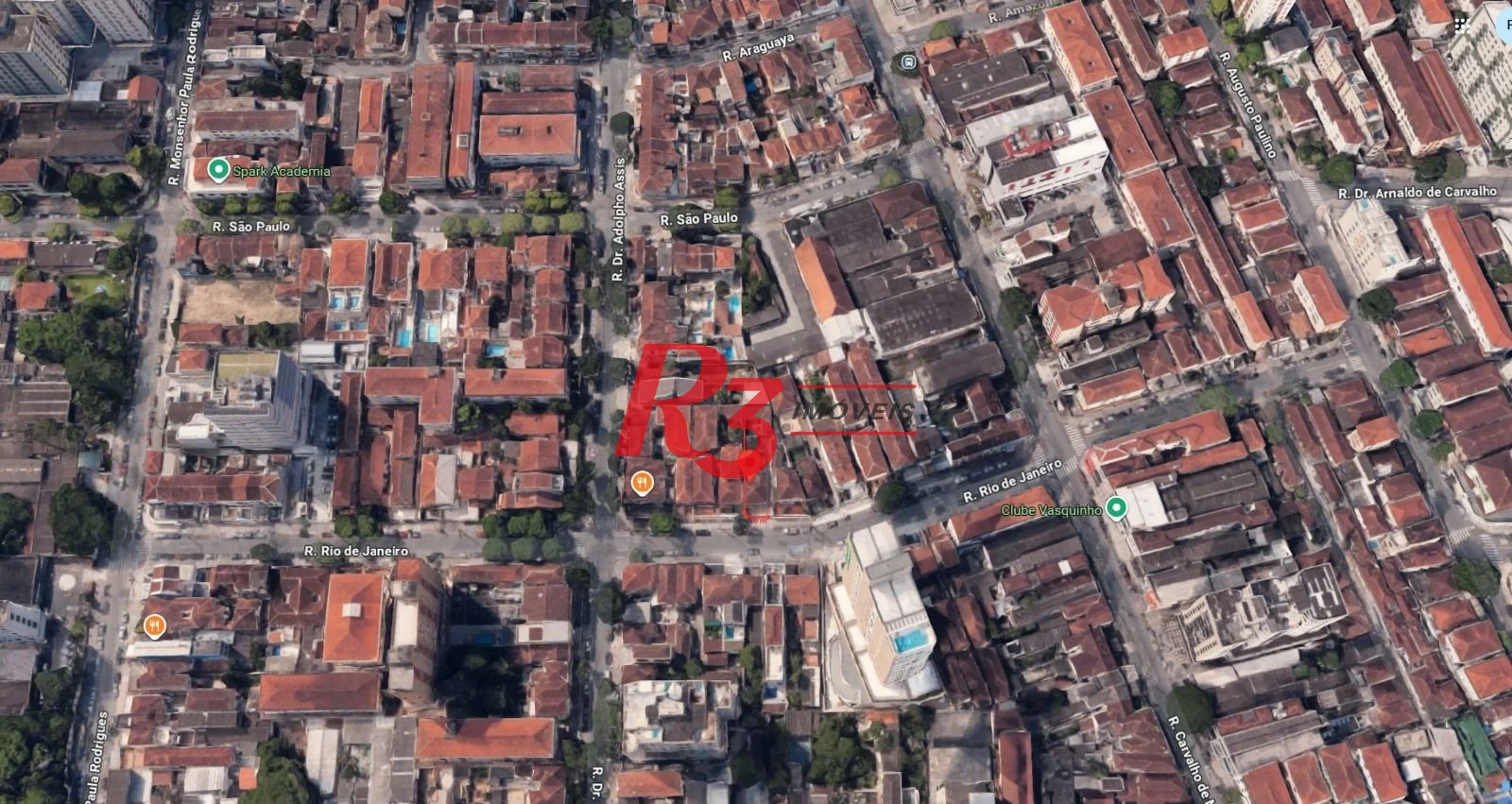 Terreno à venda, 400 m² por R$ 1.400.000,00 - Vila Belmiro - Santos/SP