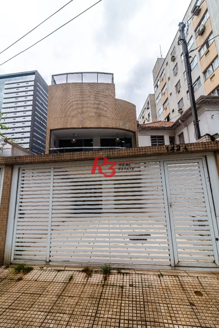 Casa com 5 dormitórios à venda, 303 m² - Vila Matias - Santos/SP