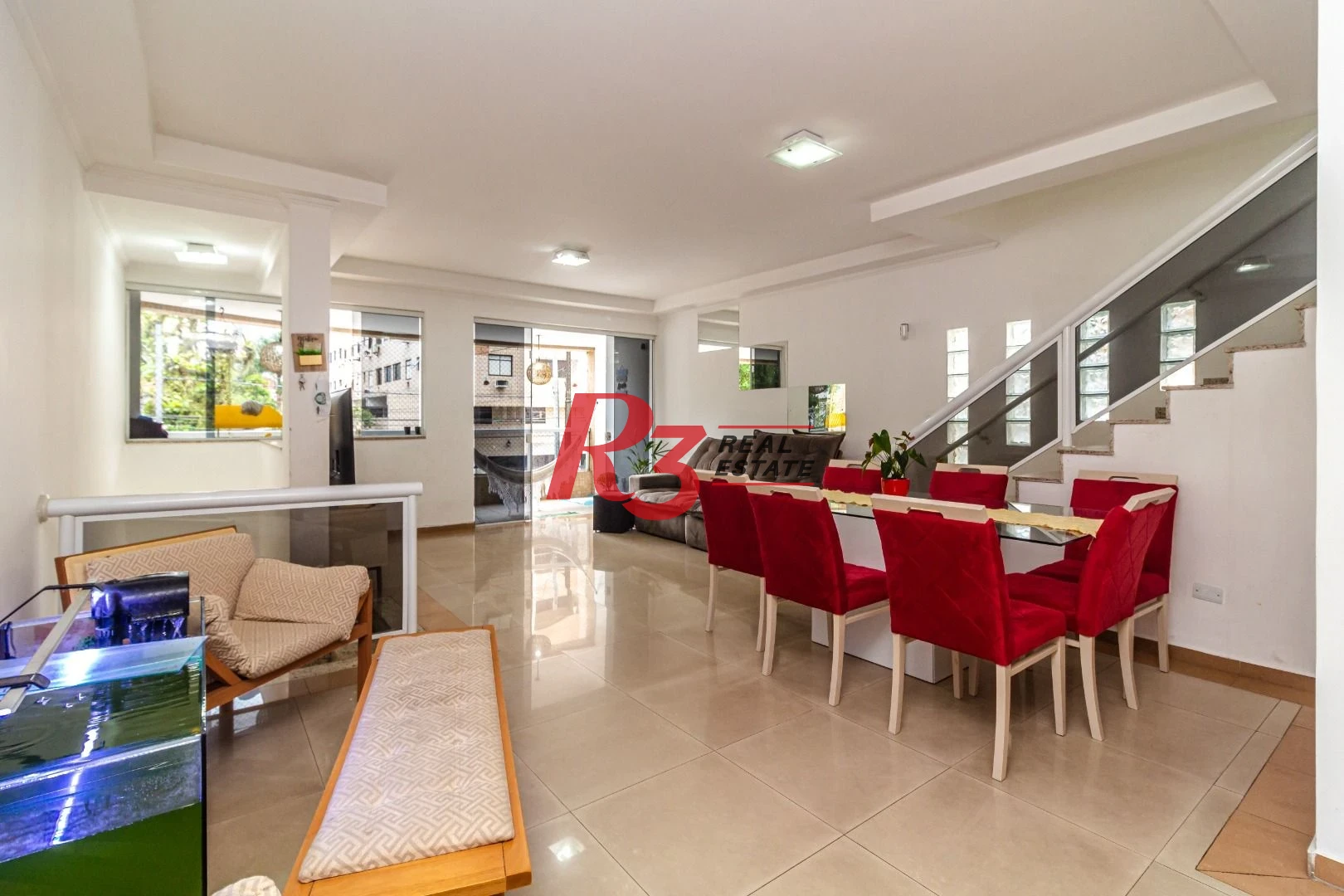 Casa com 5 dormitórios à venda, 303 m² - Vila Matias - Santos/SP