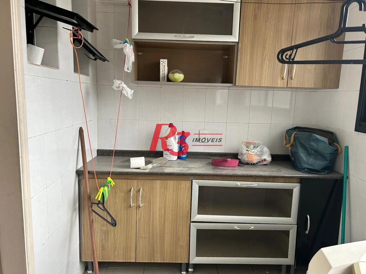 Apartamento com 3 dormitórios para alugar, 188 m² por R$ 6.500,02/mês - Gonzaga - Santos/SP