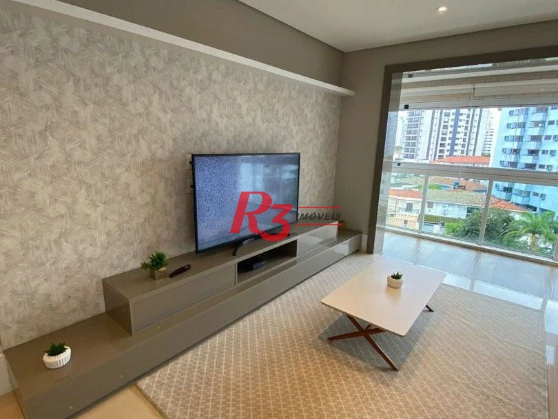 Apartamento com 4 dormitórios à venda, 186 m² por R$ 2.200.000,00 - Ponta da Praia - Santos/SP