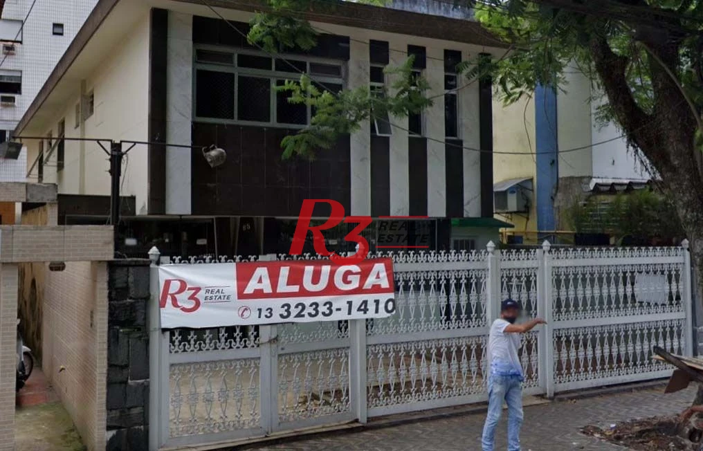 Sobrado para alugar, 376 m² - Ponta da Praia - Santos/SP