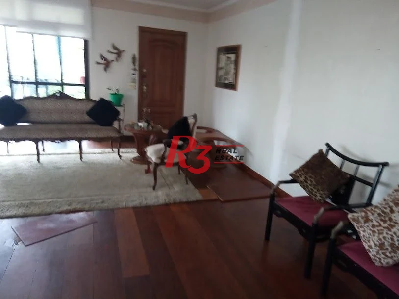 Apartamento com 3 dormitórios à venda, 181 m² - Boqueirão - Santos/SP