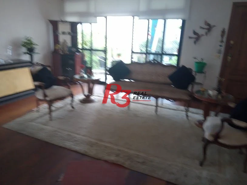 Apartamento com 3 dormitórios à venda, 181 m² - Boqueirão - Santos/SP