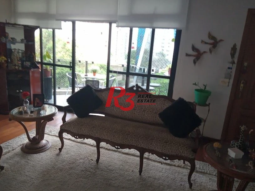 Apartamento com 3 dormitórios à venda, 181 m² - Boqueirão - Santos/SP