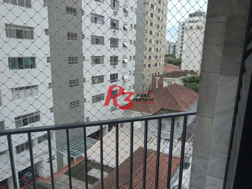 Apartamento com 3 dormitórios à venda, 181 m² - Boqueirão - Santos/SP